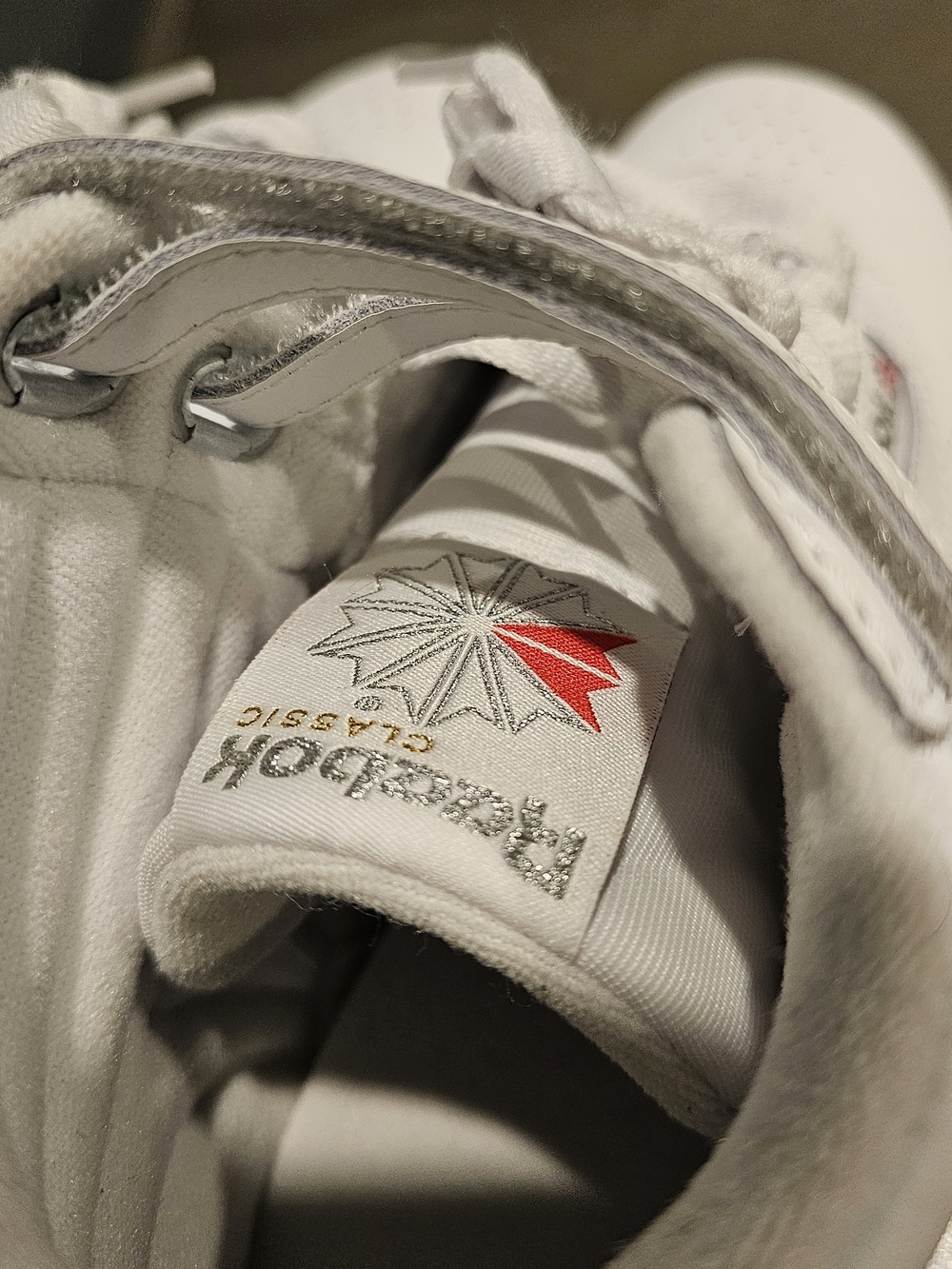 Reebok Womens Classic White High-Top Sneakers Freestyle - Picture 5 of 6